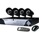 Night Owl 8-channel H.264 DVR with 4 Night Vision Cameras (500GB HDD)