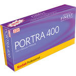 Kodak 220 Professional Portra 400 Color Negative Film (Pro Pack, 5 Rolls)