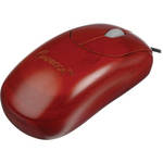 Impecca Custom Carved Designer Bamboo Mouse (Mahogany)
