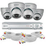 Mace MaceView SQ40 DVR with 4 Dome Cameras (4-Channel, 500 GB)