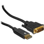 CablesToGo 3.2' (1 m) DisplayPort 1.1 Male to DVI-D Male Cable