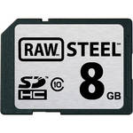 Hoodman 8GB RAW STEEL SDHC Memory Card