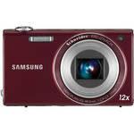 Samsung WB210 Digital Camera (Burgundy)