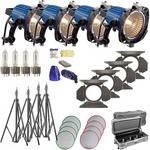 Arri 750 Plus 4 ARRILITE Kit (220-240V AC)