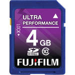 Fujifilm 4GB SDHC Memory Card (Class 10)