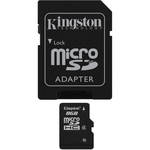 Kingston 8GB MicroSDHC Memory Card with Full-Size SD Adapter