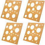 Auralex Bamboo KeyPacs With Bubble Design (Set Of 4)