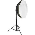 Impact Octacool-9 Fluorescent 1 Light Kit with Octabox (9 Lamps)