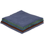 Blue Sunprints Cyanotype Cotton Squares - 6 x 6" (25 Pack, Mixed Colors)