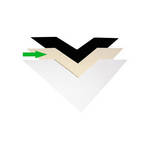Archival Methods 14 x 14" 2-Ply Cotton Museum Board Pack (Antique White)