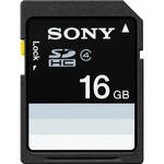 Sony 16GB SDHC Class 4 Memory Card