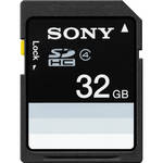 Sony 32GB SDHC Class 4 Memory Card