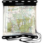 Aquapac Kaituna Map Case (12 x 12", Clear with Black Border)