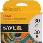 Kodak Pack de cartucho de tinta preta e colorida de n�merro 30