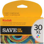 Kodak Cartucho de tinta colorida de n�mero 30xl