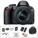 Nikon D3100 Digital SLR Camera w/18-55mm VR Lens and Deluxe Accessory Kit
