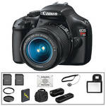 Canon EOS Rebel T3 Digital Camera w/18-55mm IS II Lens & Deluxe Accessory Kit
