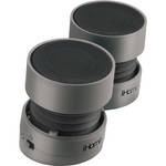 iHome iHM78 - Minifalantes Est�reo Recarreg�veis (Gunmetal)