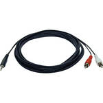 Tripp Lite P314-012 3.5mm Male to Dual RCA Male Y-Splitter Audio Cable (12')
