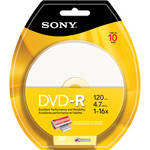 Sony (10 Discos) DVD-R de 4.7GB 