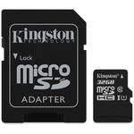 Kingston 32GB MicroSDHC Memory Card with SD Adapter