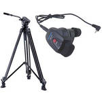 Acebil j-805GX Prosumer Tripod System with RMC-1DV Video Lens Zoom Controller
