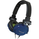 Panasonic RP-DJS-400 DJ Street Style Headphones (Blue)