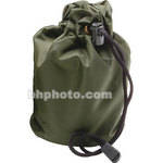 Billingham Bolsa de Lente Simplies 100/160 - Verde-Oliva com Base em Couro Marrom-Claro