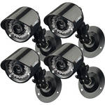 Lorex High Resolution Indoor/Outdoor Color Night Vision Camera Kit (4-Pack)