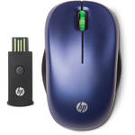 HP / Hewlett Packard Wireless Optical Mobile Mouse (Blue)