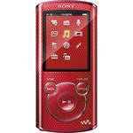 Sony 4GB E Series Walkman Video MP3 Player (Red)