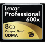 Lexar 8GB Professional 600x Compact Flash Card