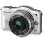Panasonic Lumix DMC-GF3 Digital Camera Kit (White)
