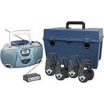 Hamilton HMC/CD385/904 4-User Wireless Boombox Listening Center