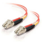 CablesToGo 49.21' (15 m) LC/LC Duplex 62.5/125 Multimode Fiber Patch Cable (Orange)