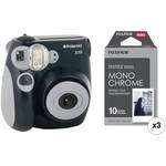 Polaroid 300 Instant Film Camera (Black) with (3 pack) Instant Film Kit