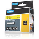 Dymo Rhino 3/4" Yellow Flexible Nylon Tape