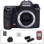Pentax K-5 Digital SLR Camera (Body Only) (Black) with Basic Accessory Kit