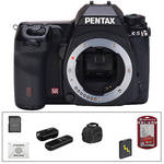 Pentax K-5 Digital SLR Camera (Body Only) (Black) with Deluxe Accessory Kit