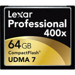Lexar 64GB CompactFlash Memory Card Professional 400x UDMA