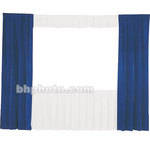Da-Lite 30-in. Wide Wing Drapes - Pair (Blue) 77145BL