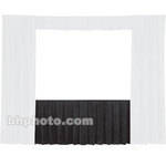 Da-Lite Fast-Fold Standard and Deluxe Skirt Black - 54 x 54"