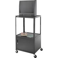 Advance Carrinho Pixmate Tipo Gabinete - 25x30x54 polegadas (63,5 x 76,2 x 137,16cm) (PLA) preto