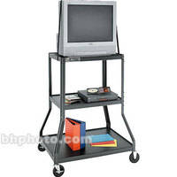 Advance Carrinho Pixmate largo de 20x30x49 polegadas (50,8 x 76,2 x 124,46cm) (PLA) preto