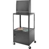 Advance PM6C-42J A-V Cart w/ Metal Cabinet (25 x 30 x 42")