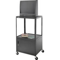 Advance Carrinho Pixmt Tipo Gabinete - 25x30x48 polegadas (63,5 x 76,2 x 121,92cm) (PLA) preto