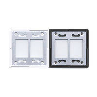 Gepe 18x24mm (2mm Thick) 2-Opening Anti-Newton Glass Slide Mount - Pack of 20