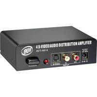 AV Toolbox AVT-4814 S-Video & Stereo Distribution Amplifier