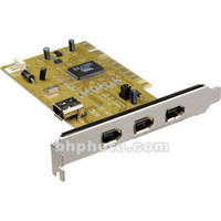 GGI 3 External Ports 6-pin Firewire PCI Card with Video Editing Software