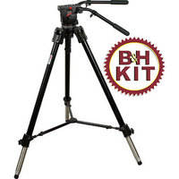 Manfrotto 528XB HD Tripod Legs (Black) with 516 Fluid Head